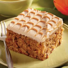 Peanutty Pineapple Carrot Cake with Peanut Butter Frosting