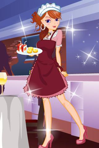 Sweety Waitress Dress Up