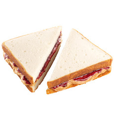 Peanut Butter and Jelly Sandwich Cake