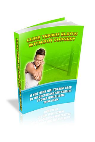 Curing Tennis Elbow