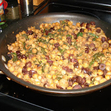 Pan Fried Garbanzos