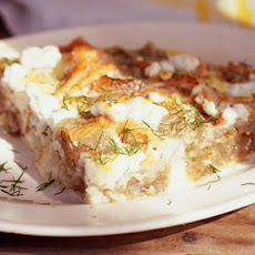 Smoked-Salmon, Goat-Cheese, and Fresh-Dill Frittata