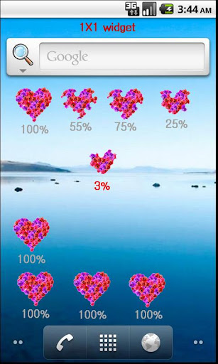 Heart Battery Widget Manager