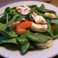 Mixed Greens with Mushrooms