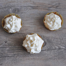Spelt and Carrot-Ginger Cupcakes
