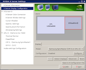 enable screen