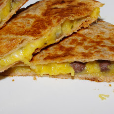Butternut Black Bean Quesadilla
