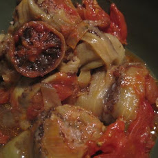 Lis'an El Qa'thi - Judges' Tongue (Iraqi Stuffed Eggplant)