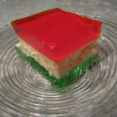 Classic Holiday Ribbon Squares (Jello)