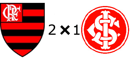 Flamengo 2x1 Internacional Flamengo 2x1 Internacional