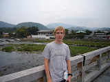 Me on a bridge in Kyoto