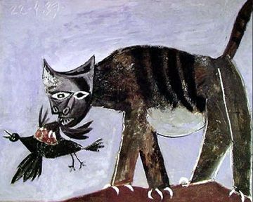 Cat Eats Bird
