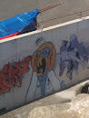 Graffiti Muelle Deportivo