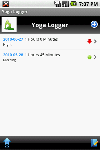 Yoga Logger