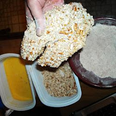 Pretzel Coated Fried Fish