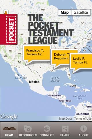 The Pocket Testament League