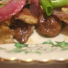 Kelleigh's Warm Shiitake Mushroom Salad