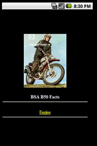 BSA B50 Facts