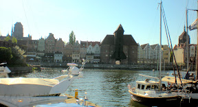 Historical harbour of Gdansk