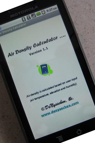 Air Density Calculator