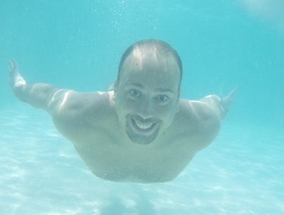 As fotos debaixo de água são tão fixes!