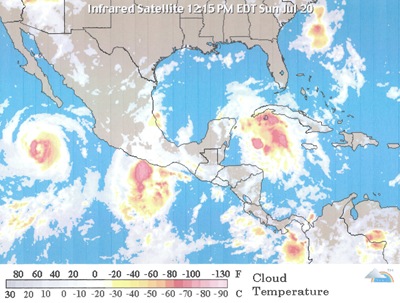 A Dolly e outras três tempestades... viva a temporada dos furacões!