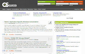 OSNews Screenshot