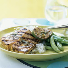 Ginger-Sesame Grilled Tofu Steaks