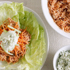 Crock Pot Buffalo Chicken Lettuce Wraps