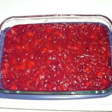 Pear Honey Cranberry Sauce