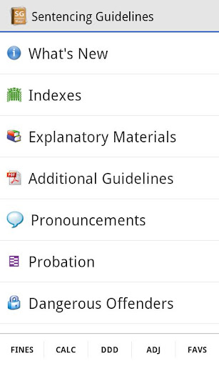 Sentencing Guidelines