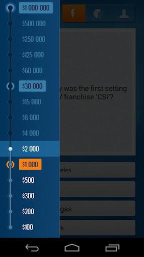 who-wants-to-be-a-millionaire for android screenshot