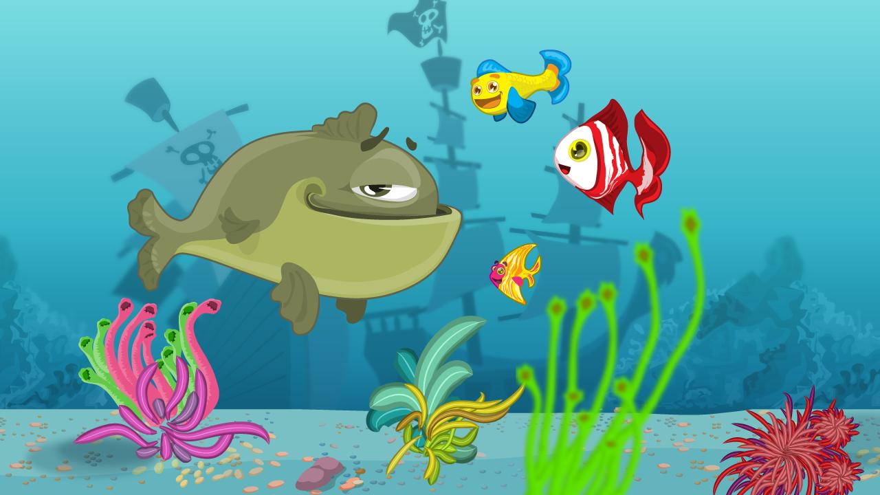 Android application Bita e os Animais-Fundo do mar screenshort