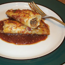 Spicy Beef Enchiladas