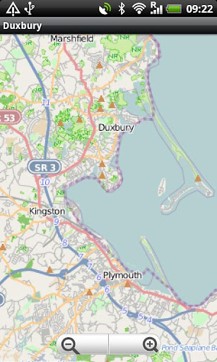 Duxbury Plymouth Street Map