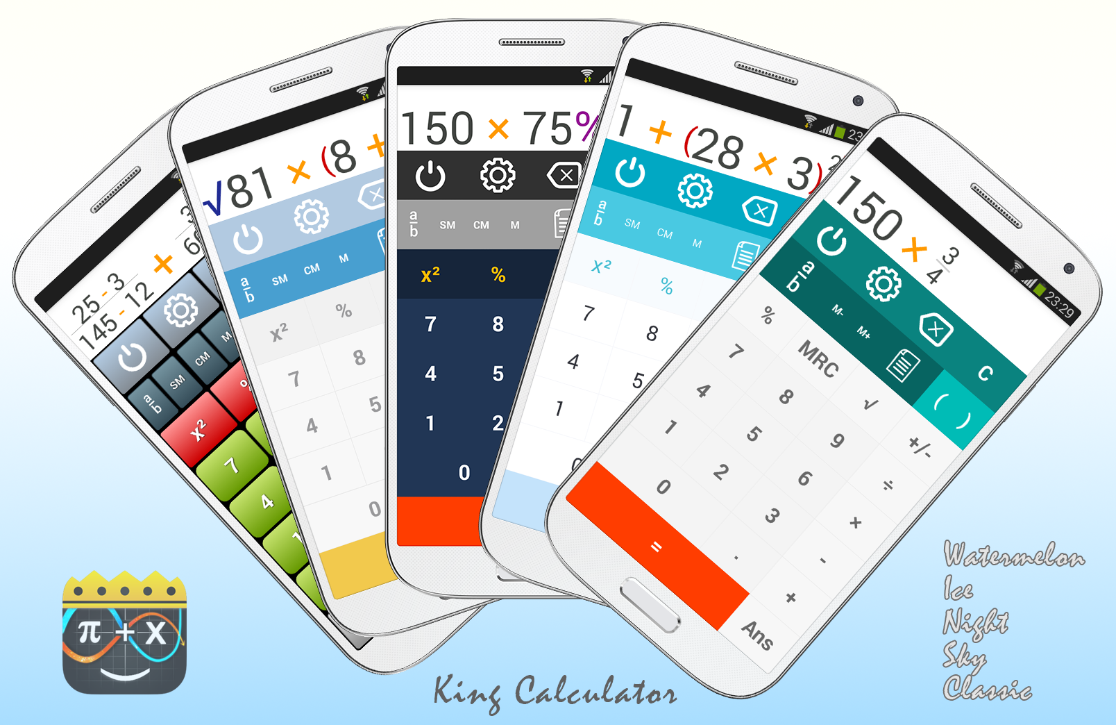 Android application King Calculator Premium screenshort