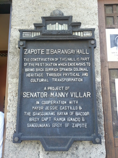 Zapote III Barangay Hall