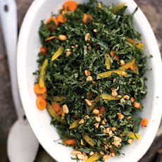 Kale Slaw with Peanut Dressing