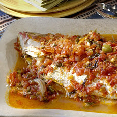 Red Snapper Veracruz Style