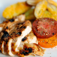 Southwestern Lime Chicken with Ancho Chili Sauce