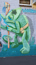 Chameleon Mural