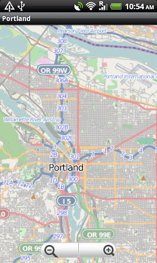 Portland Street Map