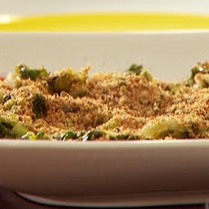 Escarole with Lemon Bread Crumbs