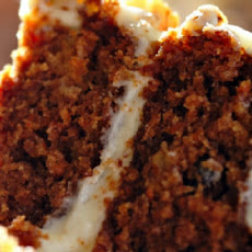 Pumpkin Spice Layer Cake With Caramel and Cream Cheese Frosting