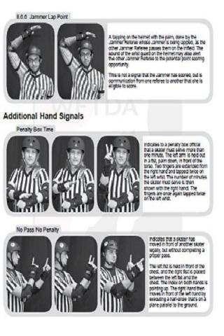 【免費運動App】Roller Derby Ref Hand Signals-APP點子