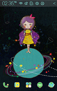How to install LoRa Space Trip Atom theme 1.0 apk for android