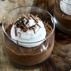 Milk Chocolate Mousse with Coconut Whipped Cream