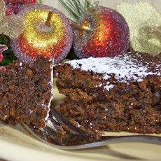 Dark Molasses Gingerbread Cake