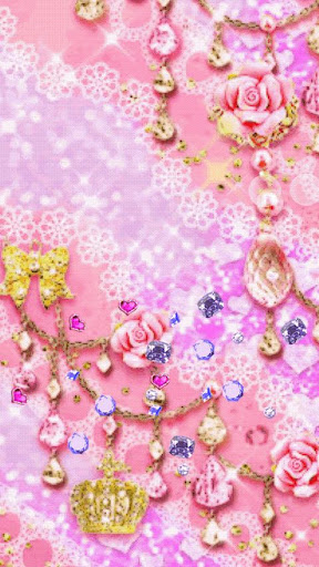 【免費個人化App】Princess★Pinky LiveWallpaper-APP點子