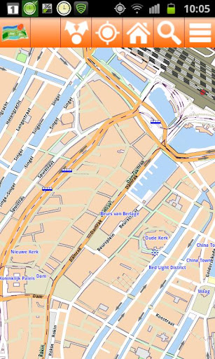 Amsterdam Offline mappa Map